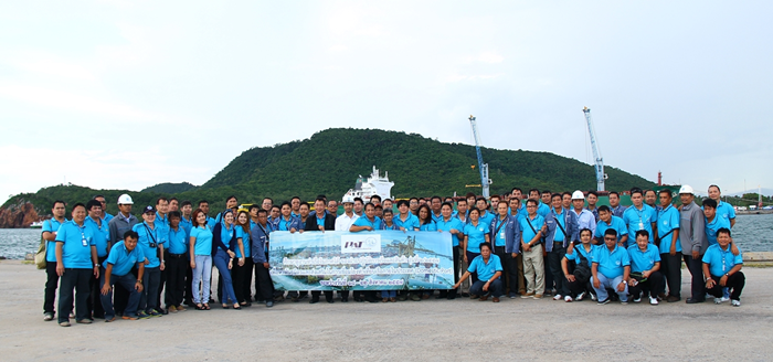 ท่าเรือประจวบ เปิดบ้านต้อนรับการท่าเรือแห่งประเทศไทย ศึกษาดูงาน