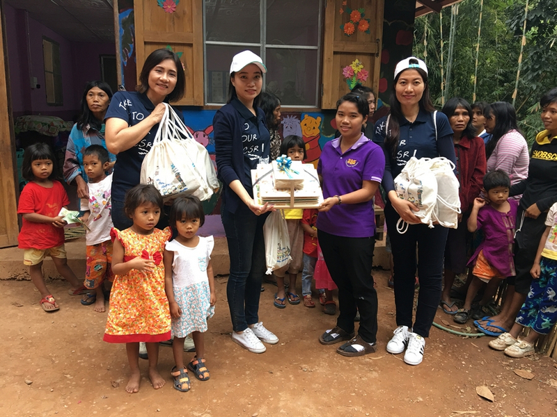 ท่าเรือประจวบอาสา…. แบ่งปันความสุขและรอยยิ้ม “มอบรัก” ให้น้องบนดอยสูง ปี 6